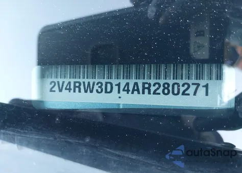 2010 Volkswagen Routan Se from USA, damaged, VIN 2V4RW3D14AR280271